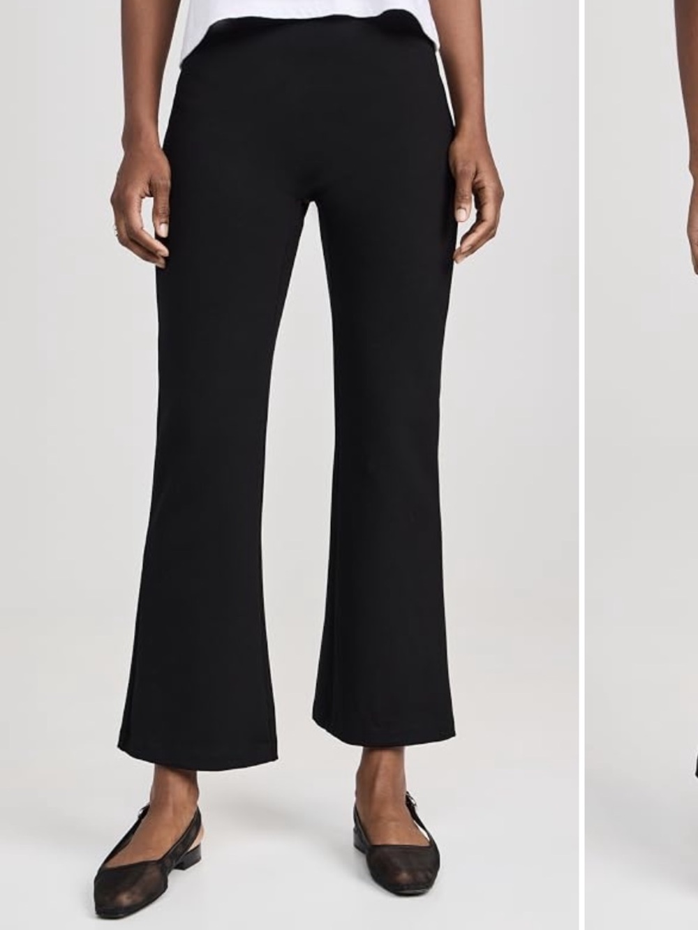 Leset Rio crop flare pants - XS
